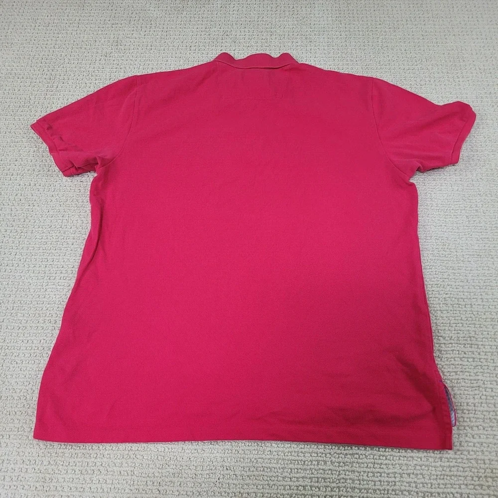 Southern Tide Shirt‎ Mens Medium Pink Casual Polo Short Sleeve The Skipjack